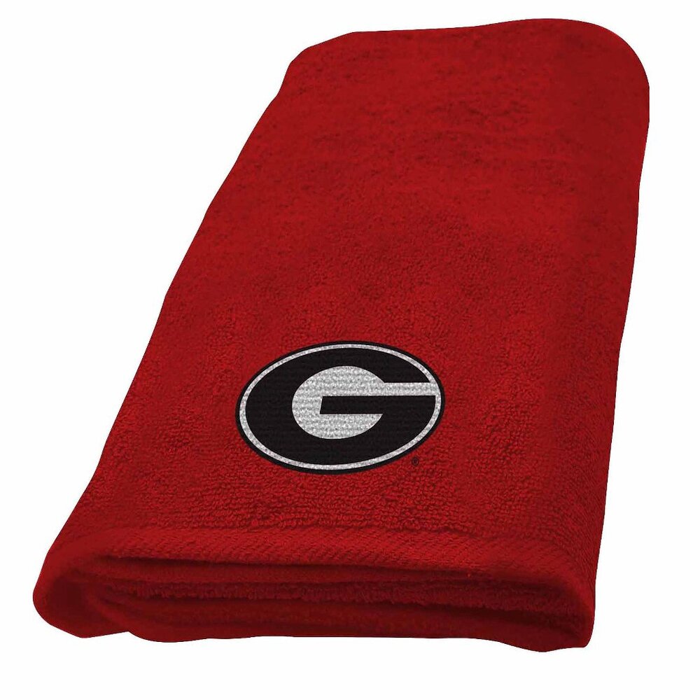 University of Georgia Bulldogs Hand Towel Dimensions are 15 x 26 inches